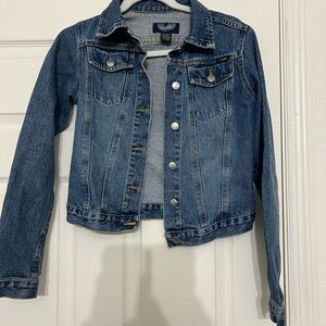 Vintage Y2K Angels Blue Denim Jacket